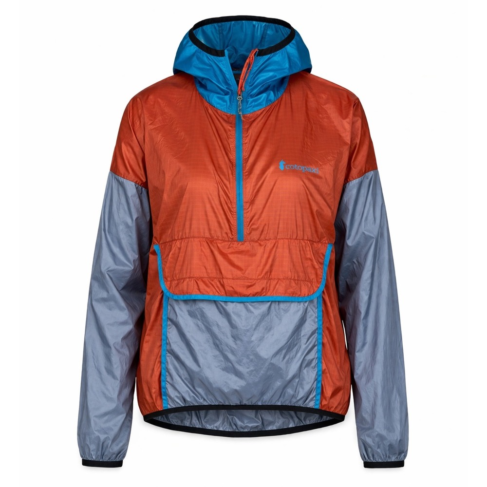 Cotopaxi Teca Half Zip Windbreaker Colorblock Packable Women XS Lightweight NWOT
